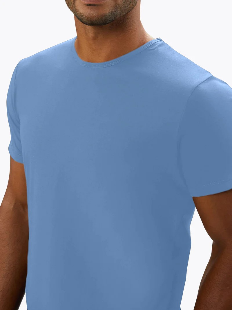 POLERA DE BAMBÚ CLÁSICA MANGA CORTA BACK IN TIME - 4