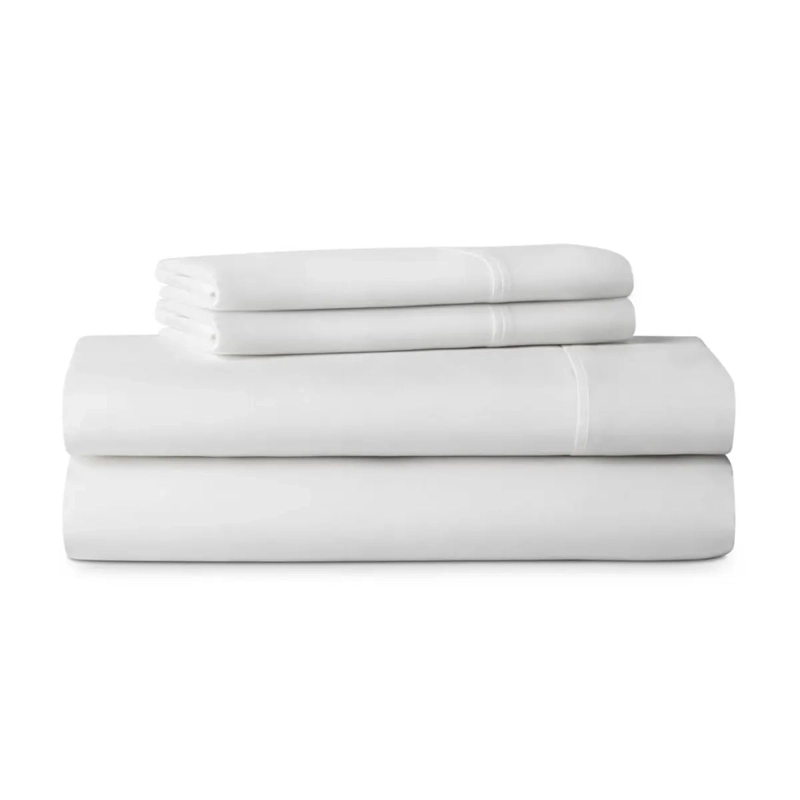 SÁBANAS TUTTOBLISS 2 PLAZAS 600 HILOS ALGODÓN EGIPCIO BLANCO - 7