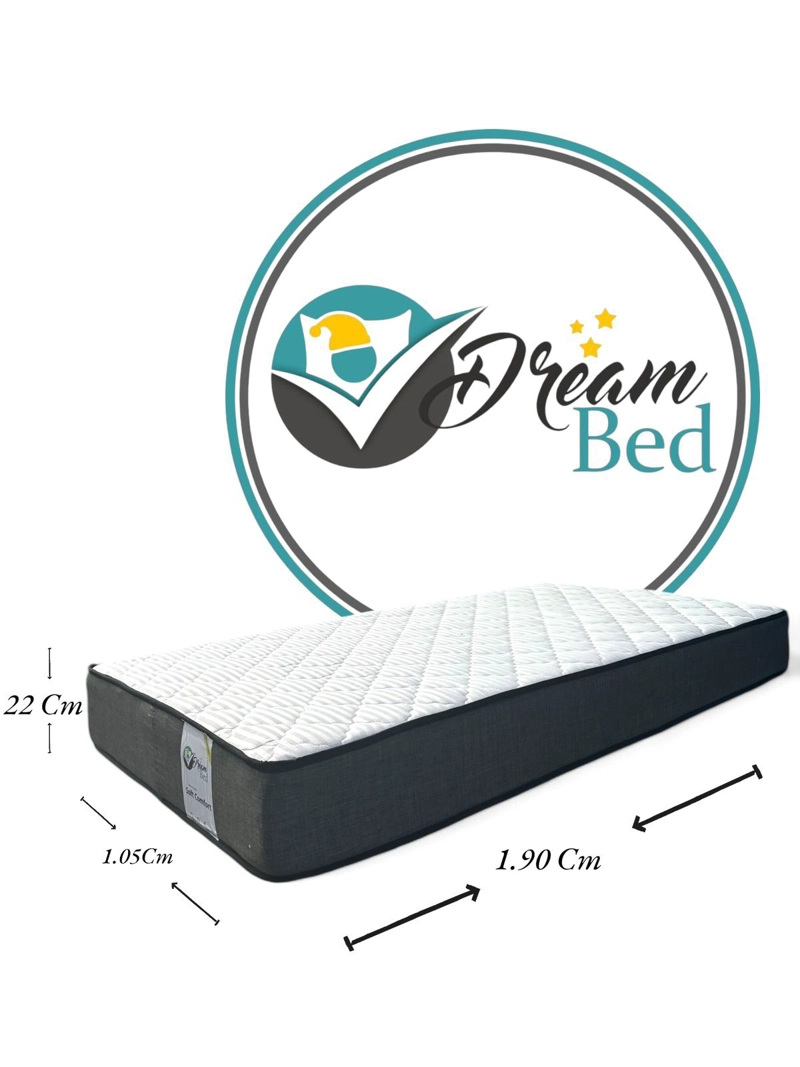 BASE CAMA DREAMBED PLAZA Y MEDIA + COLCHÓN - 2