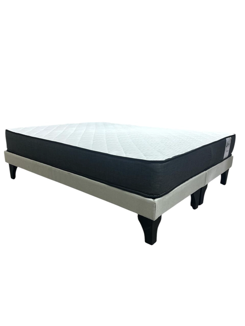 BASE EUROPEA DREAMBED 2 PLAZAS GRIS CLARO - 2