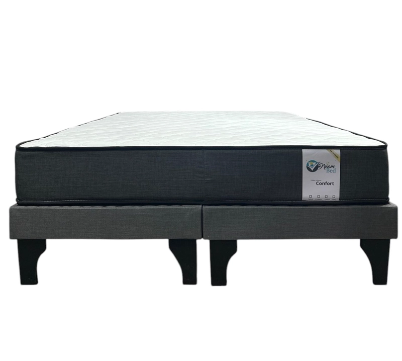 BASE EUROPEA DREAMBED 2 PLAZAS GRIS - 1