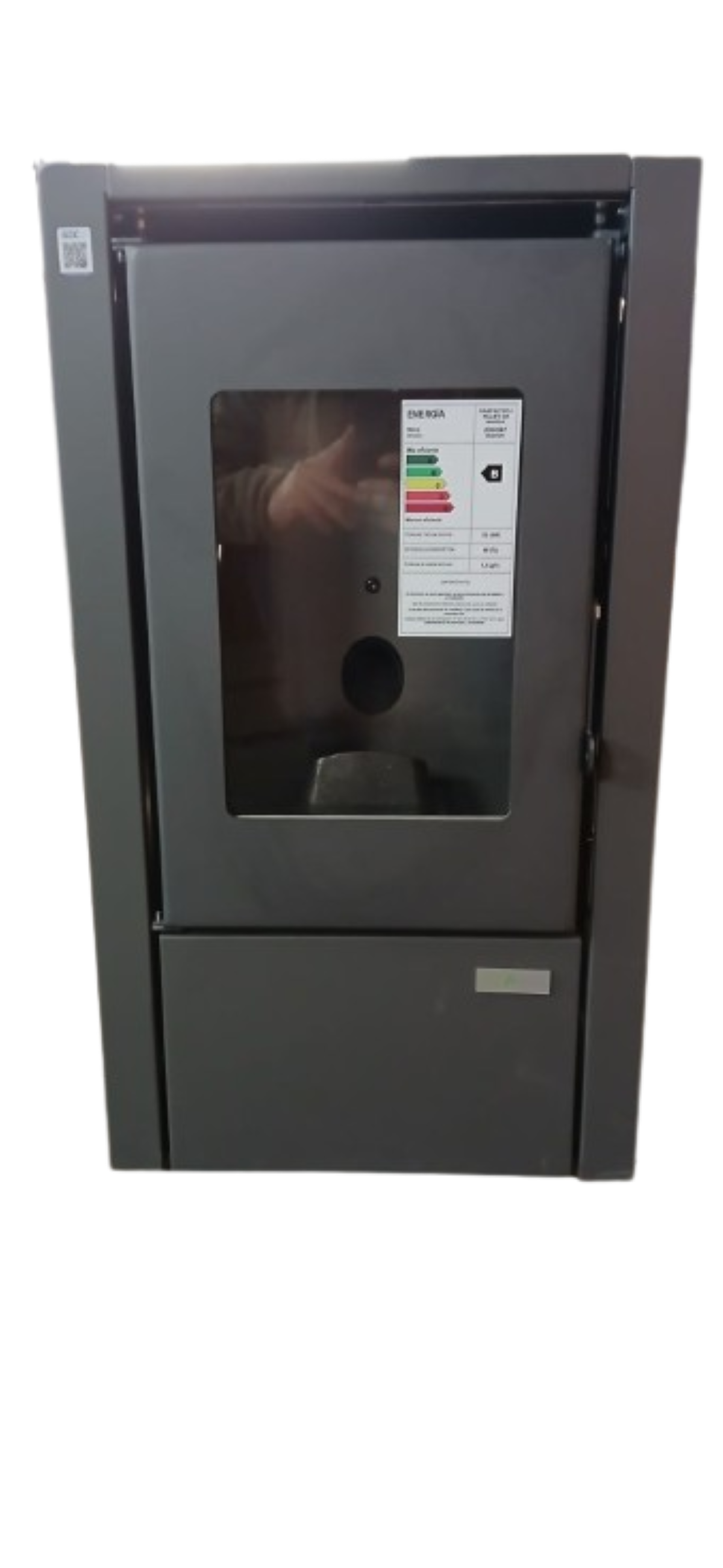 ESTUFA A PELLET 5,8KW 65M2 ECOHEAT MODELO MIGNON ITALIANA - 1