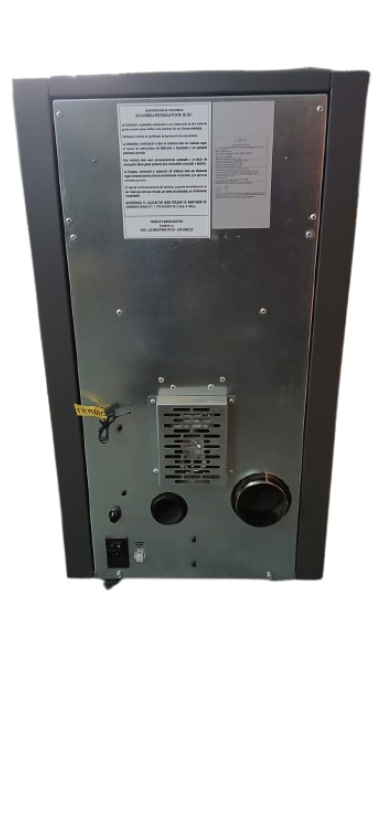 ESTUFA A PELLET 5,8KW 65M2 ECOHEAT MODELO MIGNON ITALIANA - 8