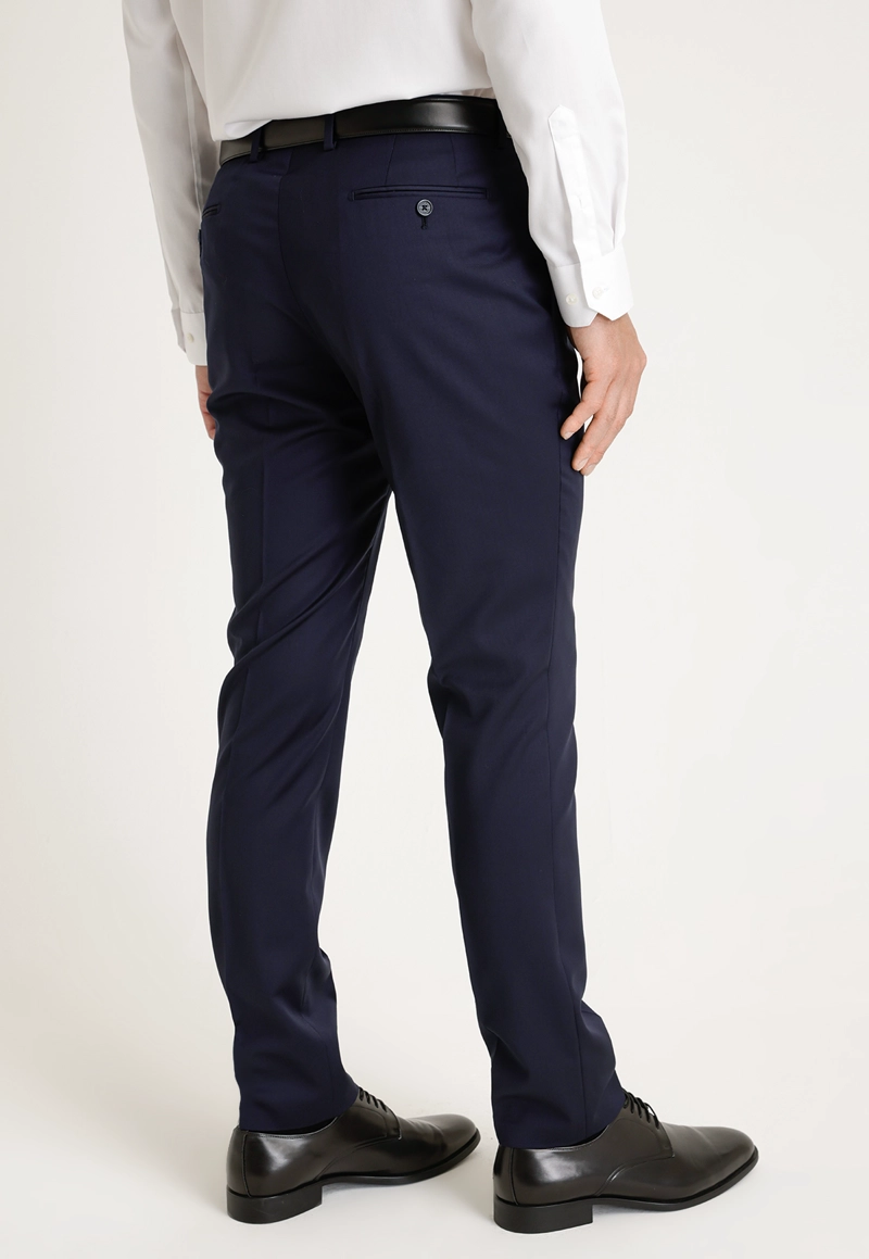 PANTALÓN LANA HOMBRE PERRY ELLIS NAVY THE WILLOW SLIM SUIT SEP TT SUIT SEP - 2