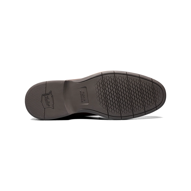 ZAPATOS NORWALK PLAIN TOE OXFORD COGNAC - 3