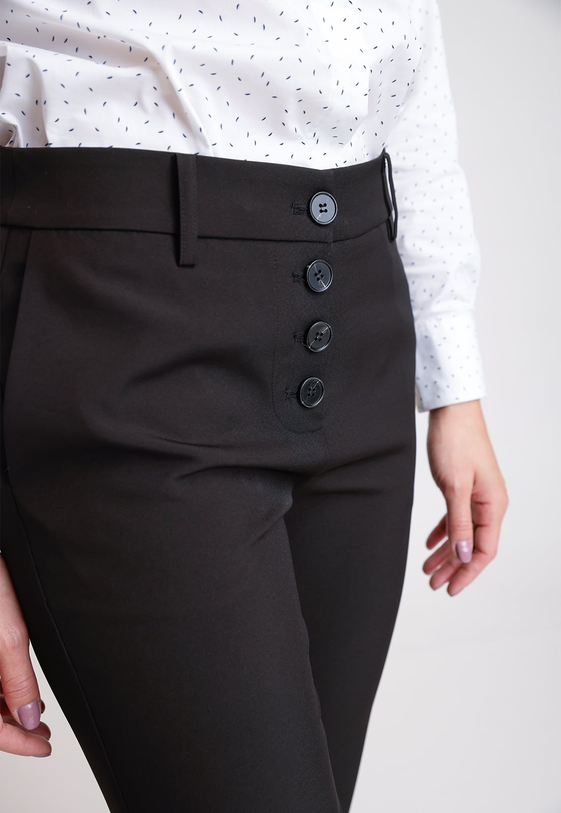 PANTALÓN MUJER CANADIENNE NEGRO GARDENIA - 3