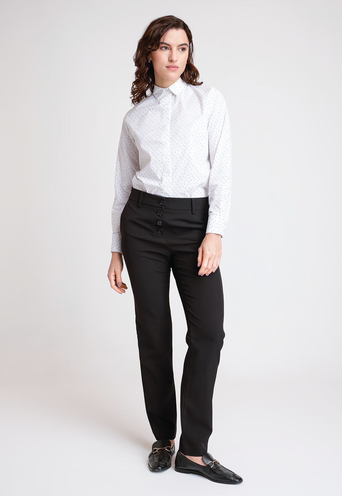 PANTALÓN MUJER CANADIENNE NEGRO GARDENIA - 4