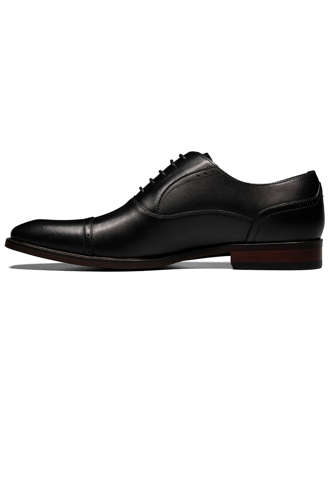 ZAPATOS SORRENTO CAP TOE OXFORD NEGRO - 2