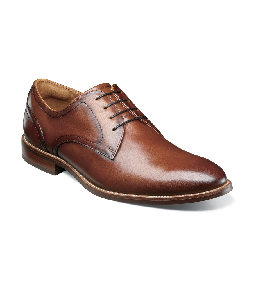 ZAPATOS RUCCI PLAIN TOE COGNAC - 1