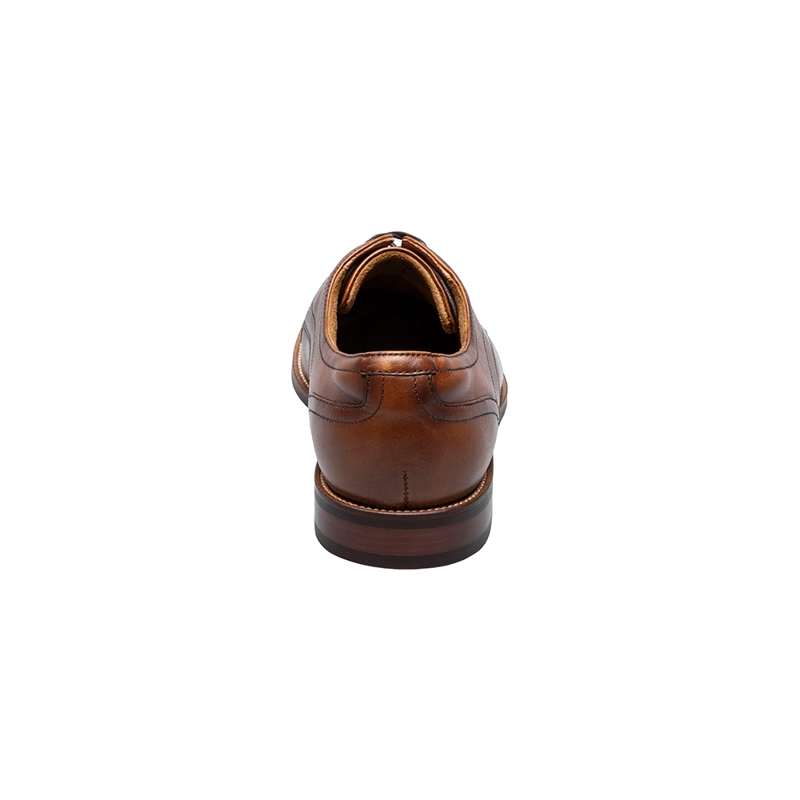 ZAPATOS CASUAL COGNAC RUCCI CAP TOE OXFORD - 4