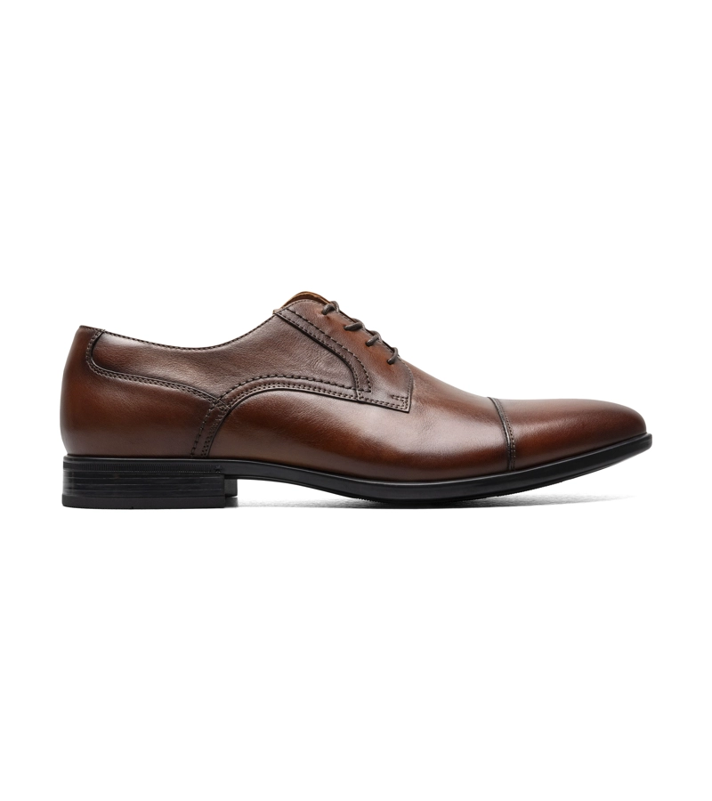 ZAPATOS ZAFFIRO CAP TOE OXFORD COGNAC - 3