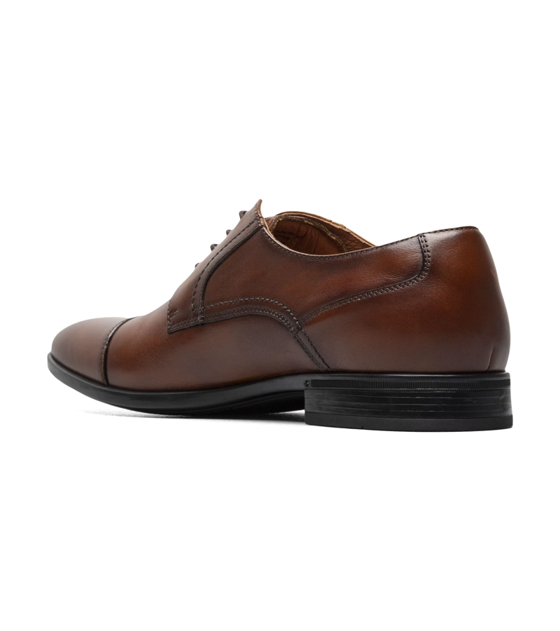 ZAPATOS ZAFFIRO CAP TOE OXFORD COGNAC - 8