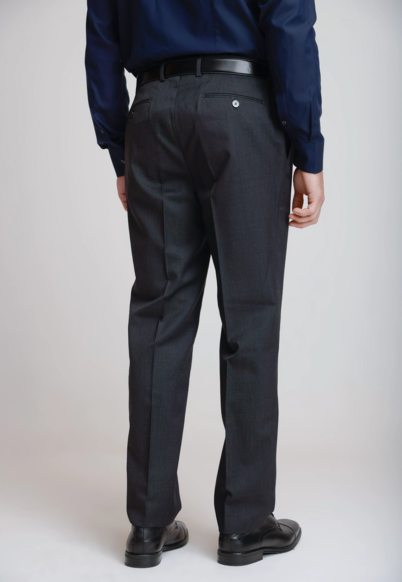 PANTALÓN HOMBRE TRIAL GRIS MARENGO TP60EB12MAR FORMAL REGULAR FIT EXECUTIVE - 2