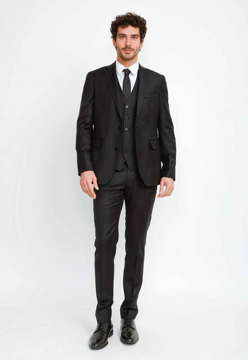 CHAQUETA THE WILLOW SLIM SUIT SEP NEGRO - 4