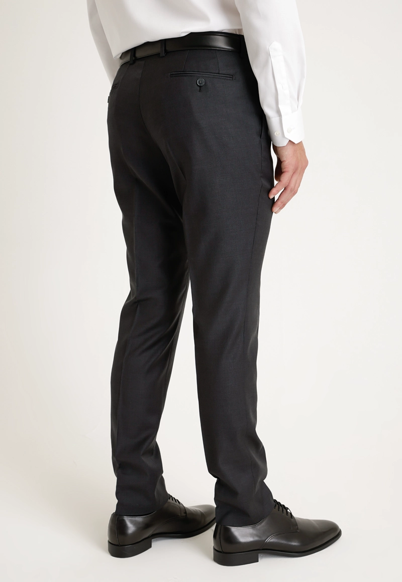 PANTALÓN FORMAL LANA HOMBRE PERRY ELLIS MARENGO THE WILLOW SLIM SUIT SEP TT LISO - 2