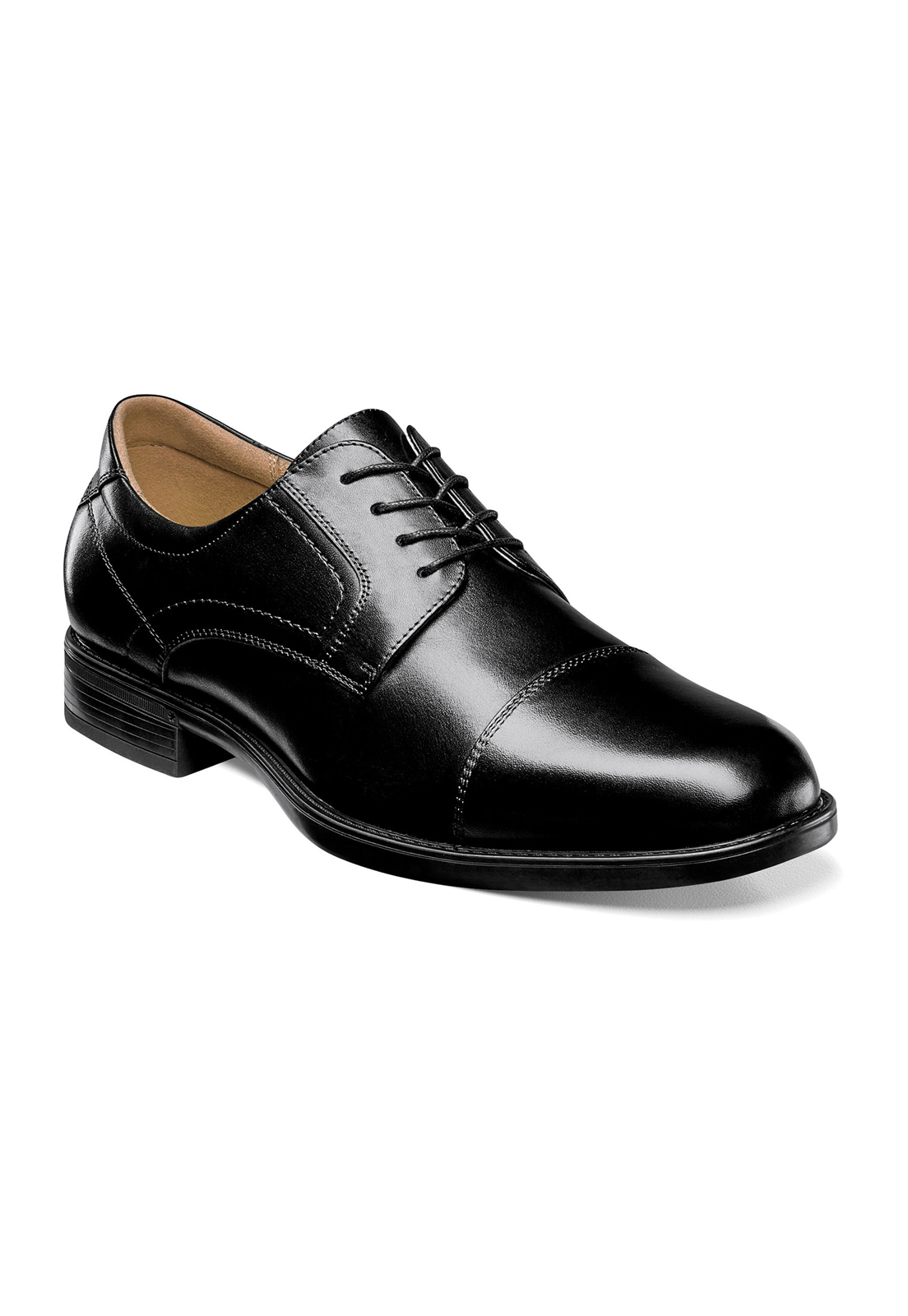 ZAPATOS MIDTOWN CAP TOE NEGRO - 1