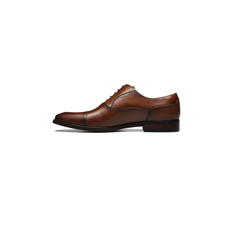 ZAPATOS SORRENTO CAP TOE OXFORD COGNAC - 2