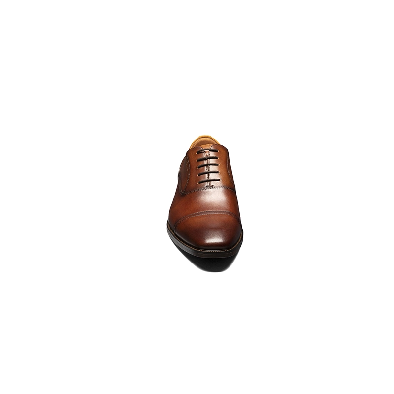 ZAPATOS SORRENTO CAP TOE OXFORD COGNAC - 5
