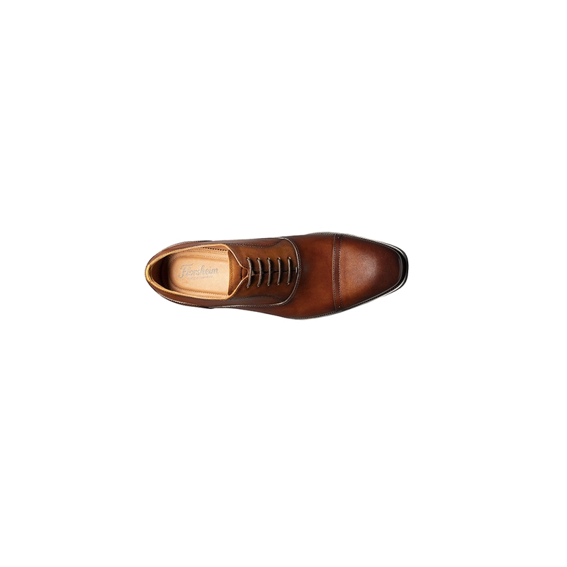 ZAPATOS SORRENTO CAP TOE OXFORD COGNAC - 7