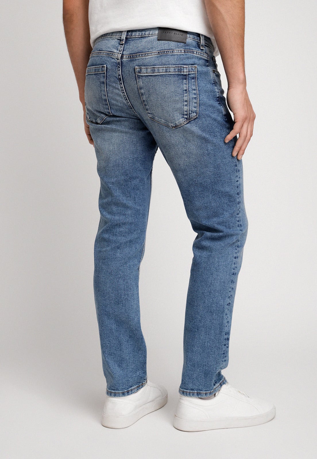 JEANS SLIM FIT HOMBRE AZUL MEDIO - 2