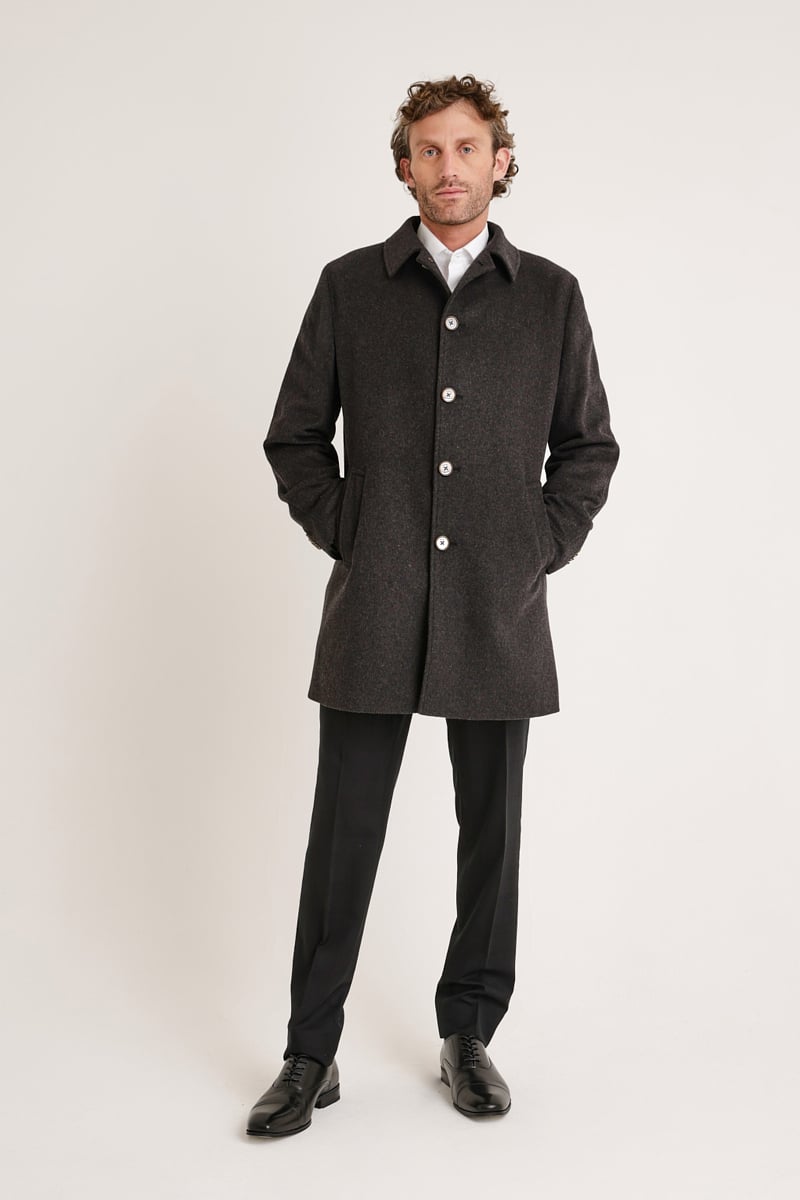 ABRIGO FORMAL HOMBRE MARENGO - 4