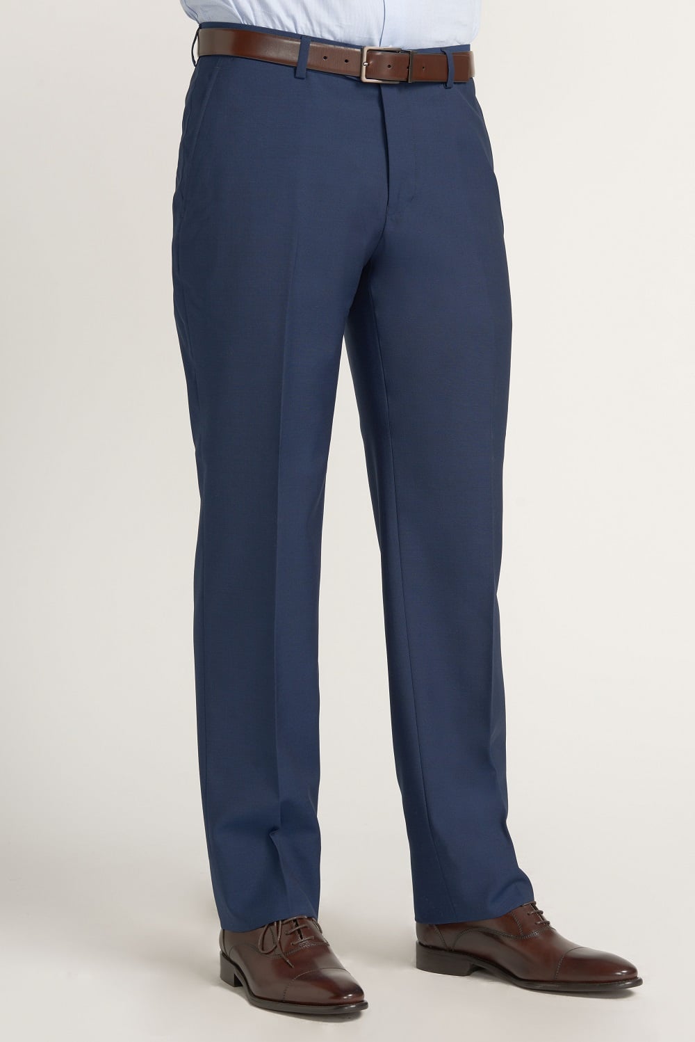 PANTALON FORMAL HOMBRE SLIM FIT BUSINESS LANA AZULINO - 2