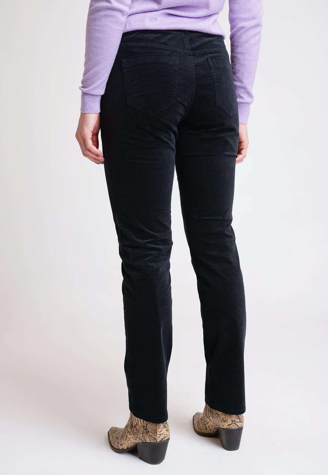 PANTALÓN ALGODÓN MUJER CANADIENNE NEGRO ESSAM - 2