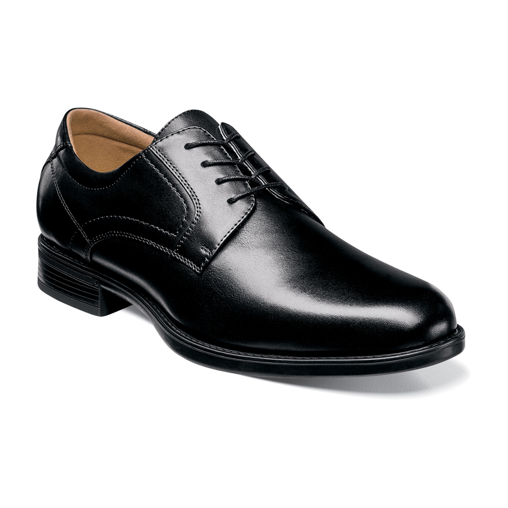 ZAPATO MIDTOWN PLAIN TOE OXFORD NEGRO - 1