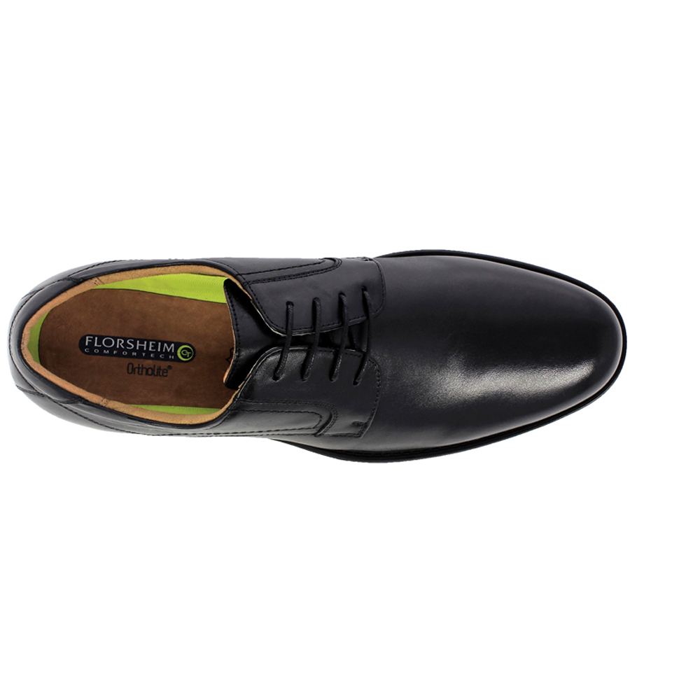 ZAPATO MIDTOWN PLAIN TOE OXFORD NEGRO - 5
