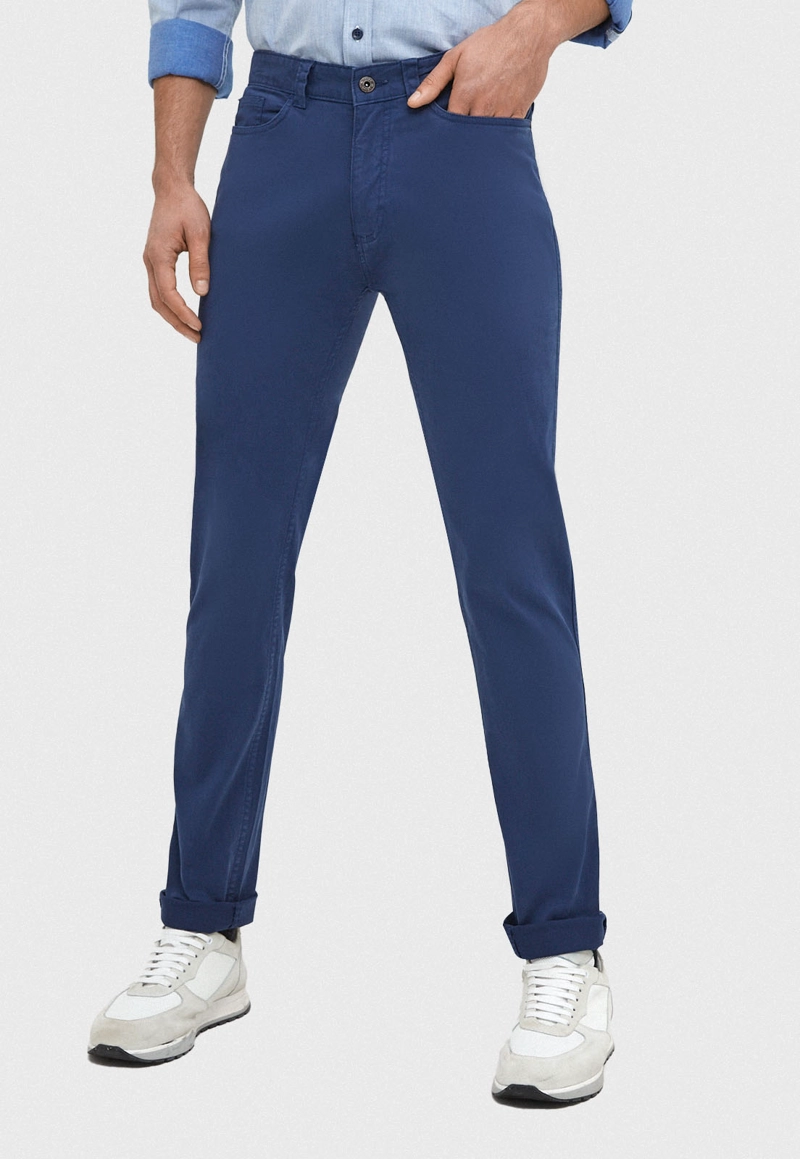 PANTALÓN ALGODÓN HOMBRE TRIAL BEIGE 1400148403 VILAS - 1