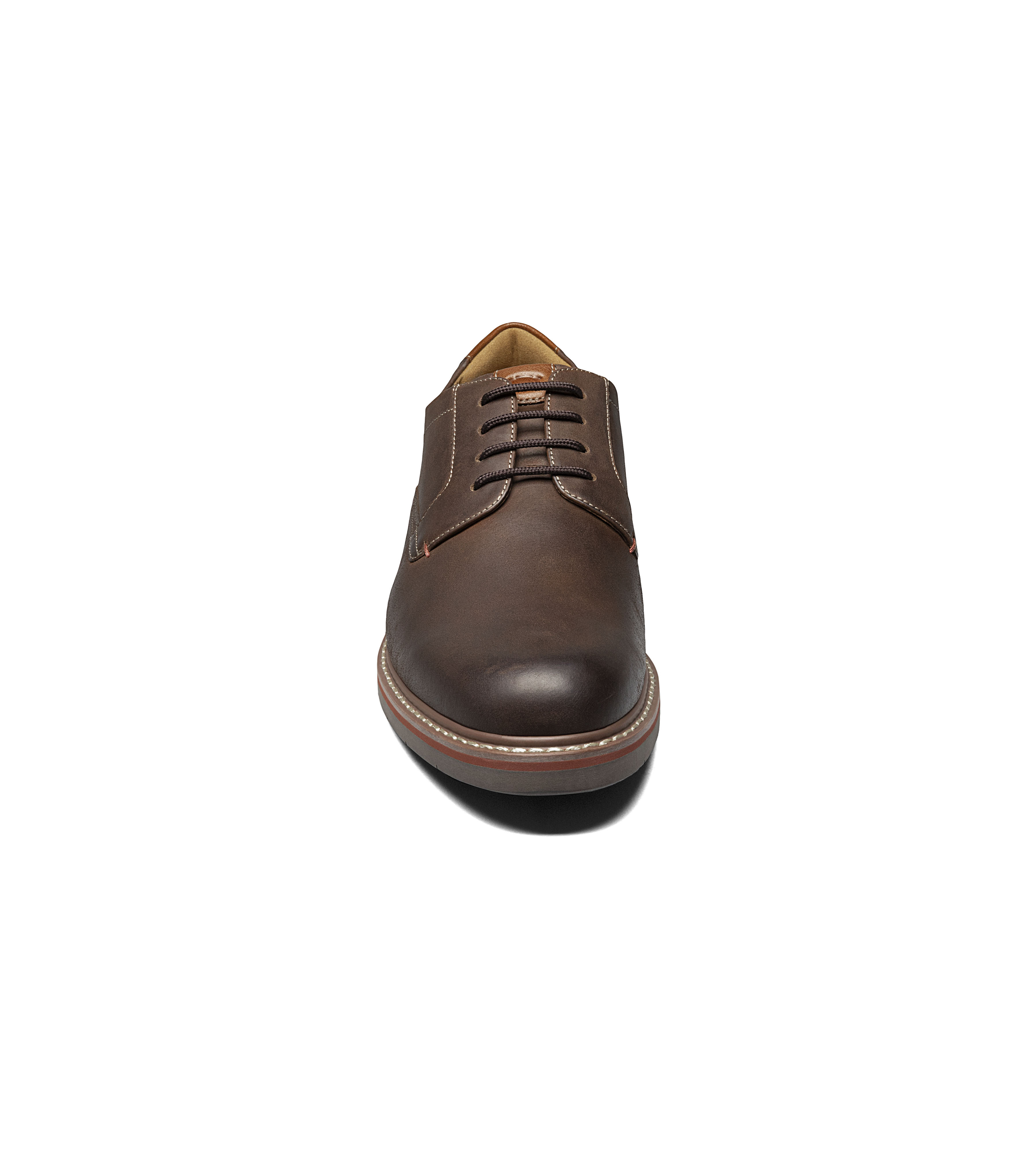 ZAPATOS NORWALK PLAIN TOE OXFORD CAFE - 2