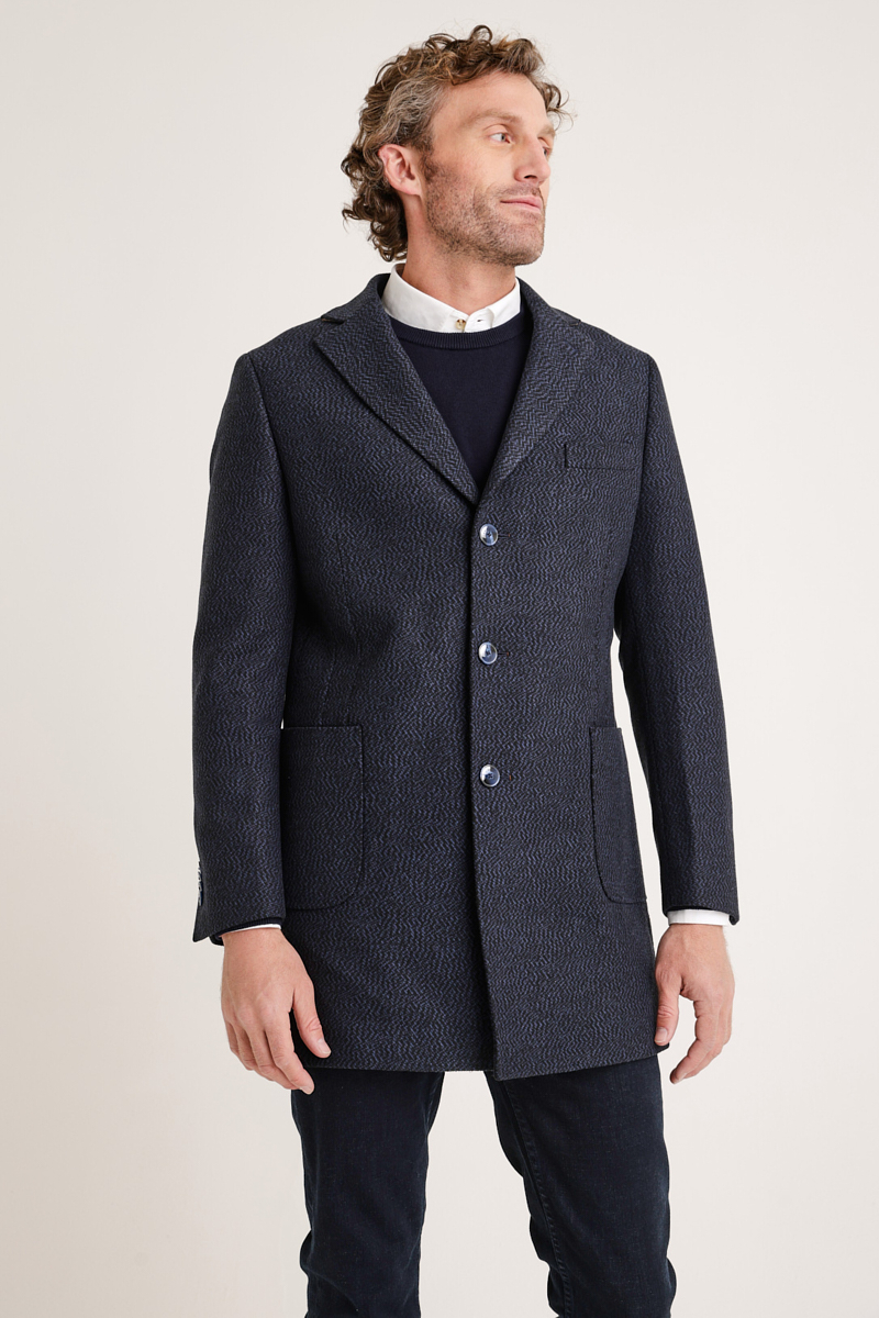 ABRIGO HOMBRE FRASER AZUL MARINO - 1