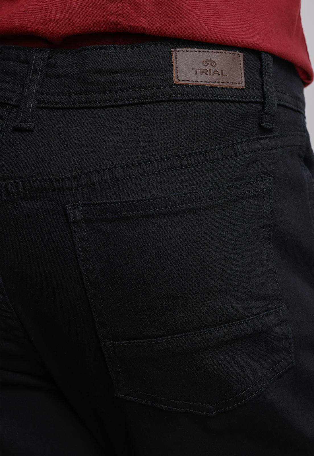 JEANS HOMBRE SLIM FIT NAMOR ALGODON NEGRO - 3