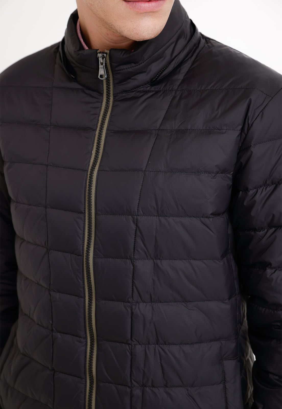 PARKA HOMBRE ACOLCHADA PLUMA NEGRO - 3