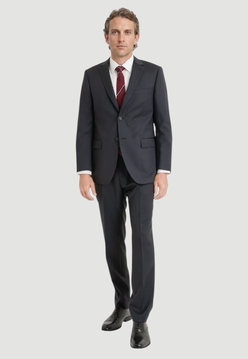 CHAQUETA FORMAL HOMBRE LANA S100'S LISO REGULAR MIX&COLOR MARENGO - 5