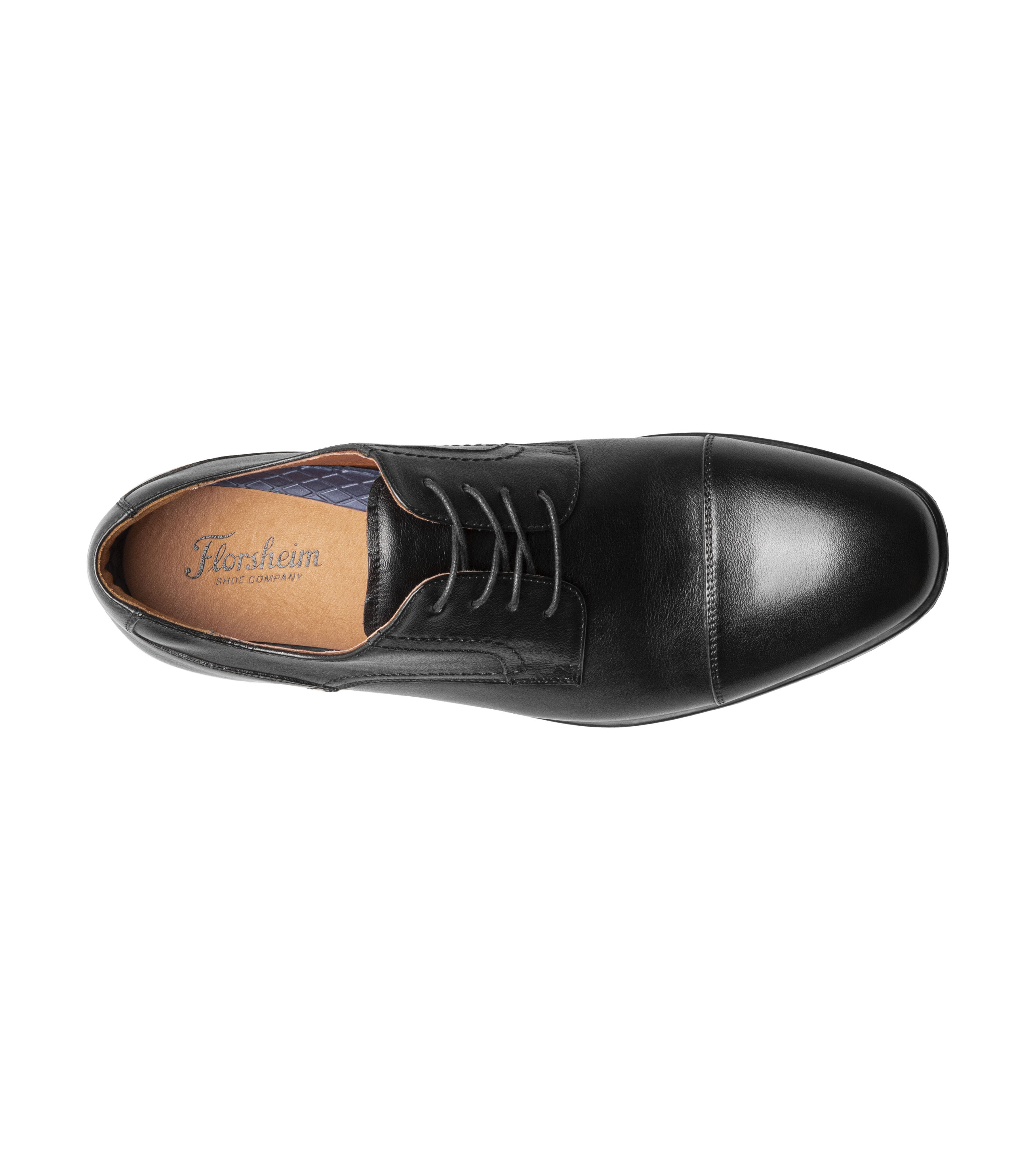 ZAPATOS ZAFFIRO CAP TOE OXFORD NEGRO - 6