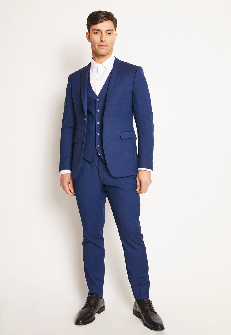 CHAQUETA FORMAL HOMBRE SUIT SEPARATE AZUL MEDIO THE WASHABLE VS - 6