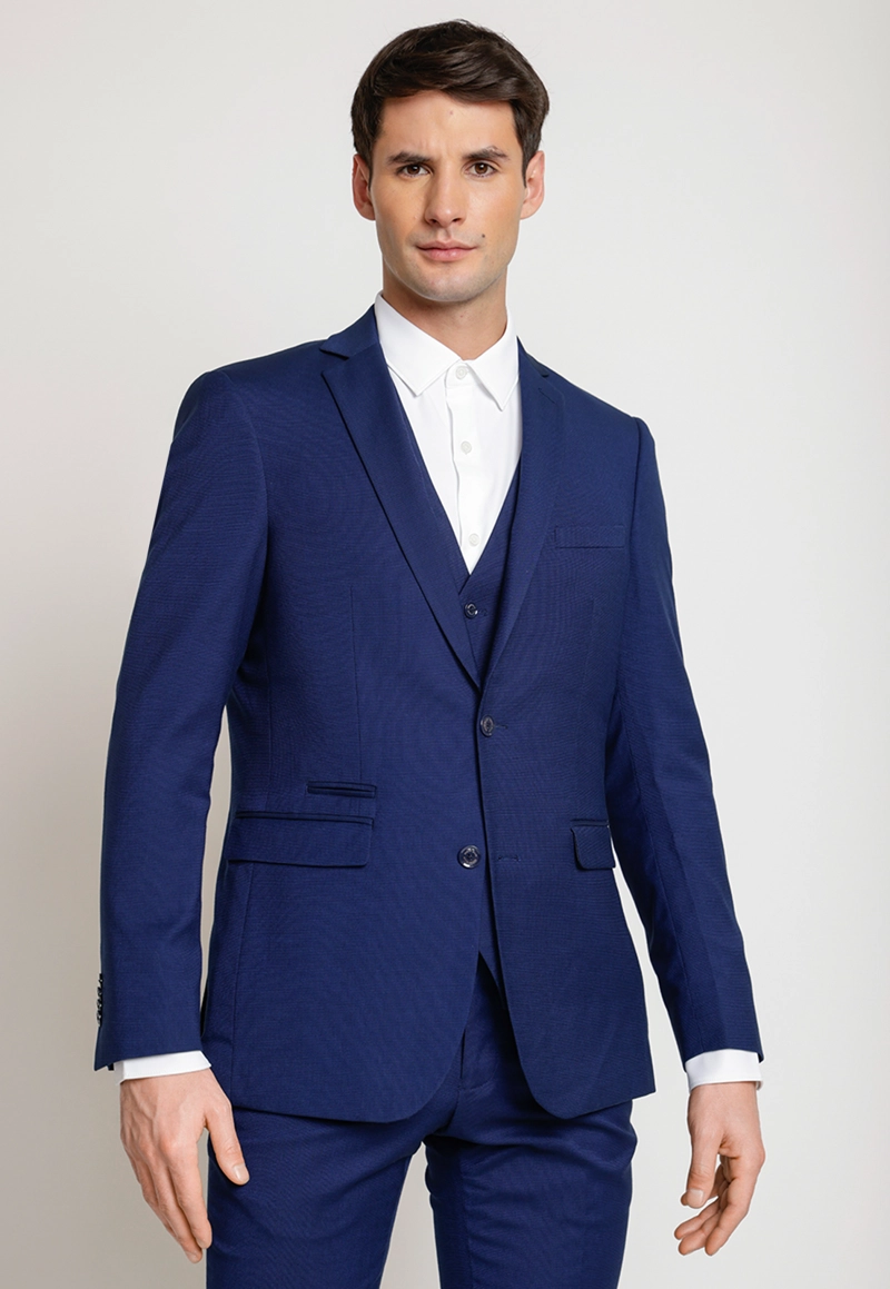 CHAQUETA FORMAL HOMBRE SUIT SEPARATE AZUL MEDIO THE WASHABLE VS - 7