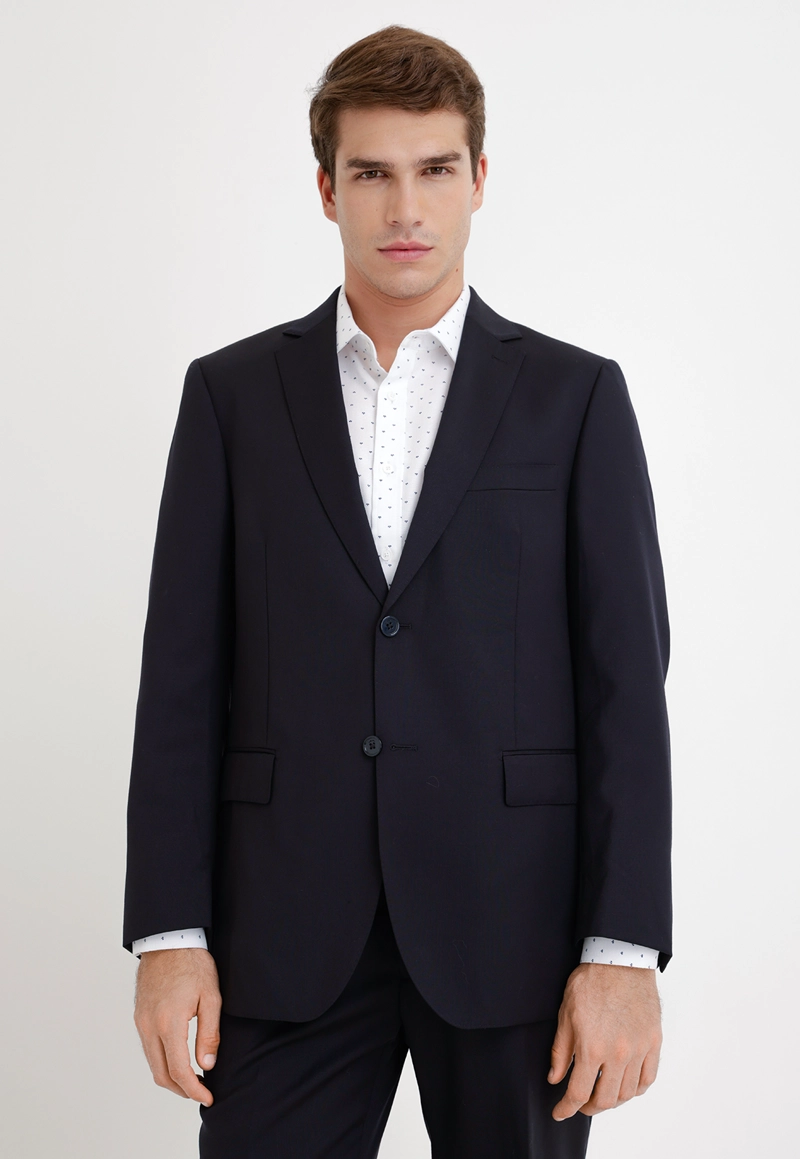 CHAQUETA FORMAL HOMBRE LANA S100'S  REGULAR MIX&COLOR AZUL - 1