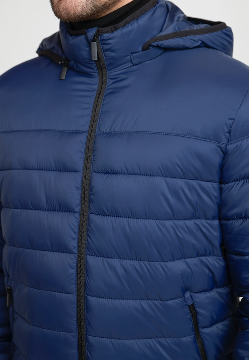 PARKA LIGERA ACOLCHADA AZUL - 3