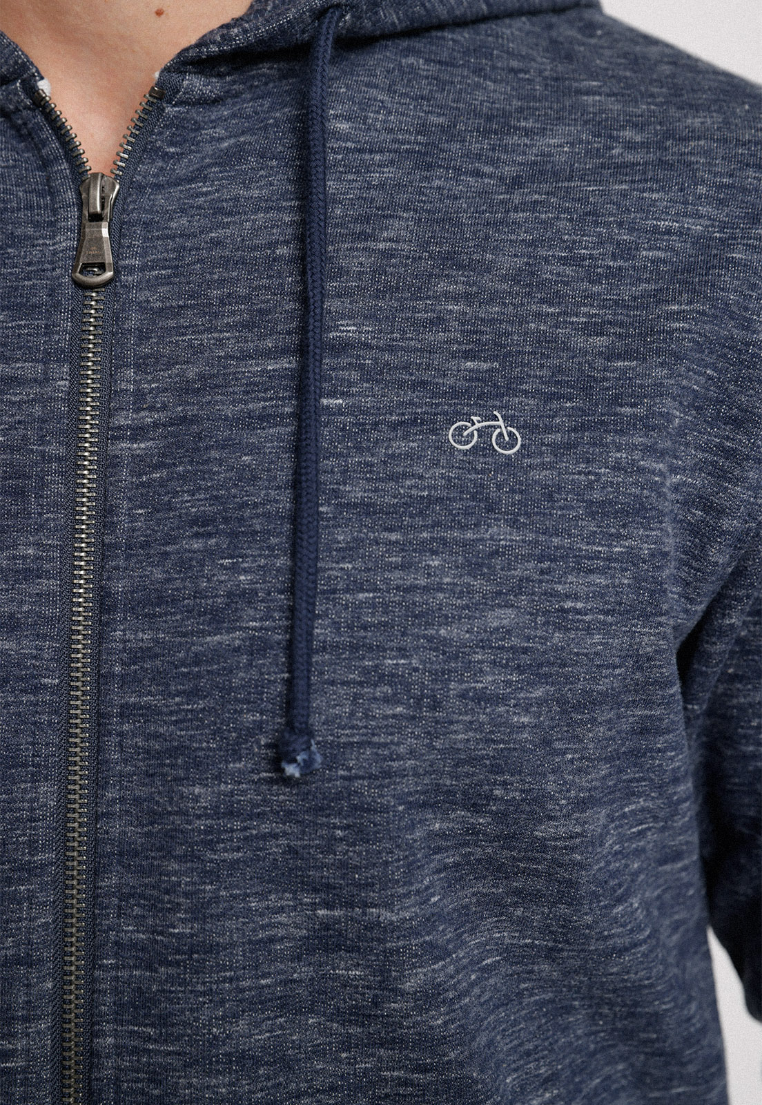 POLERON HOMBRE SLIM FIT WATERLOO ALGODON AZUL MARINO - 3