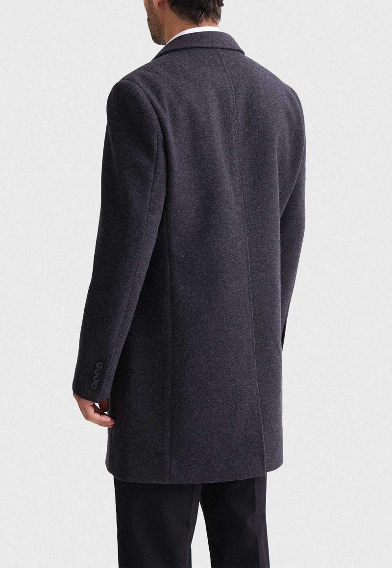ABRIGO HOMBRE CLASICO GRIS INV - 2