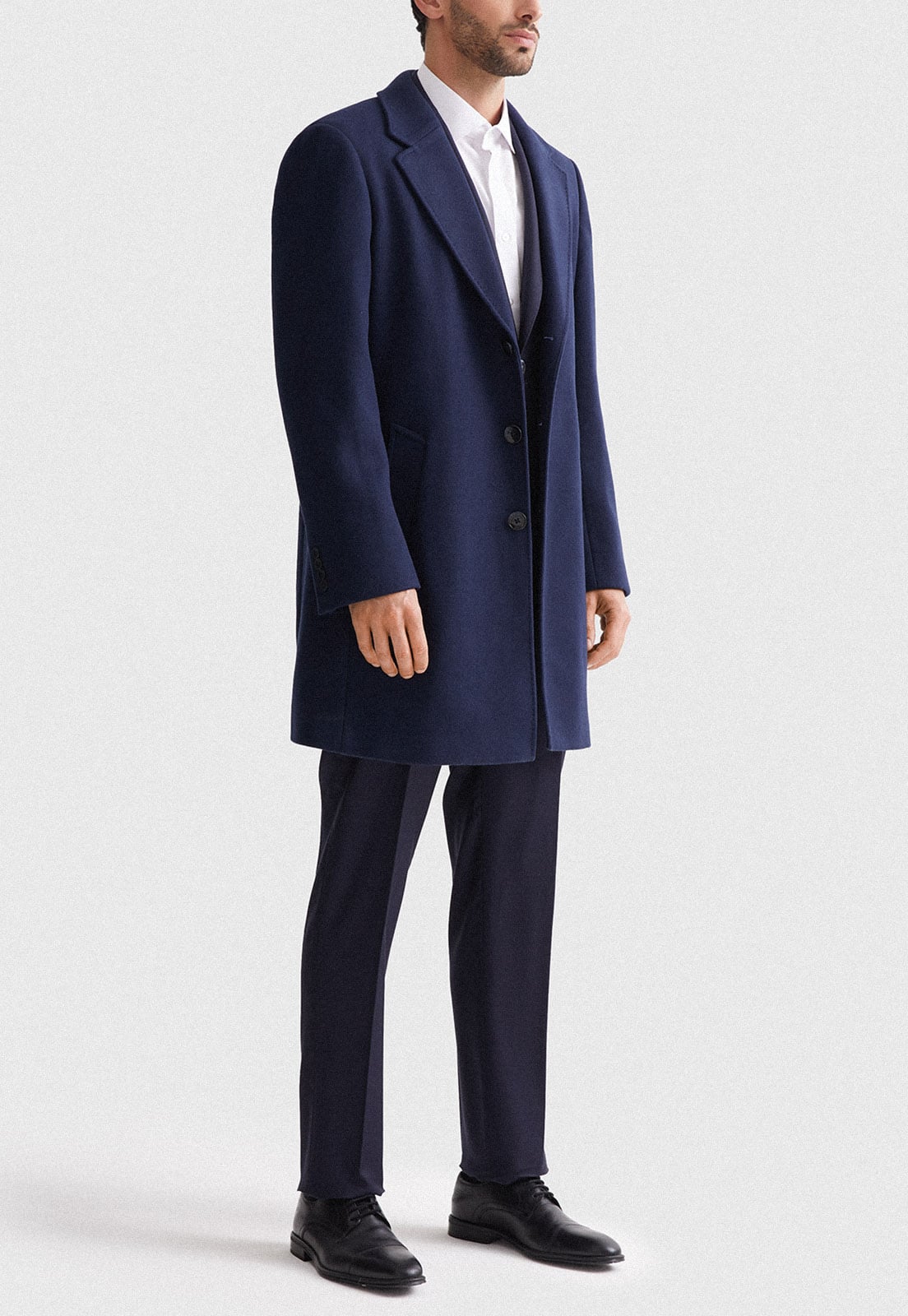 ABRIGO HOMBRE CLASICO NAVY - 4