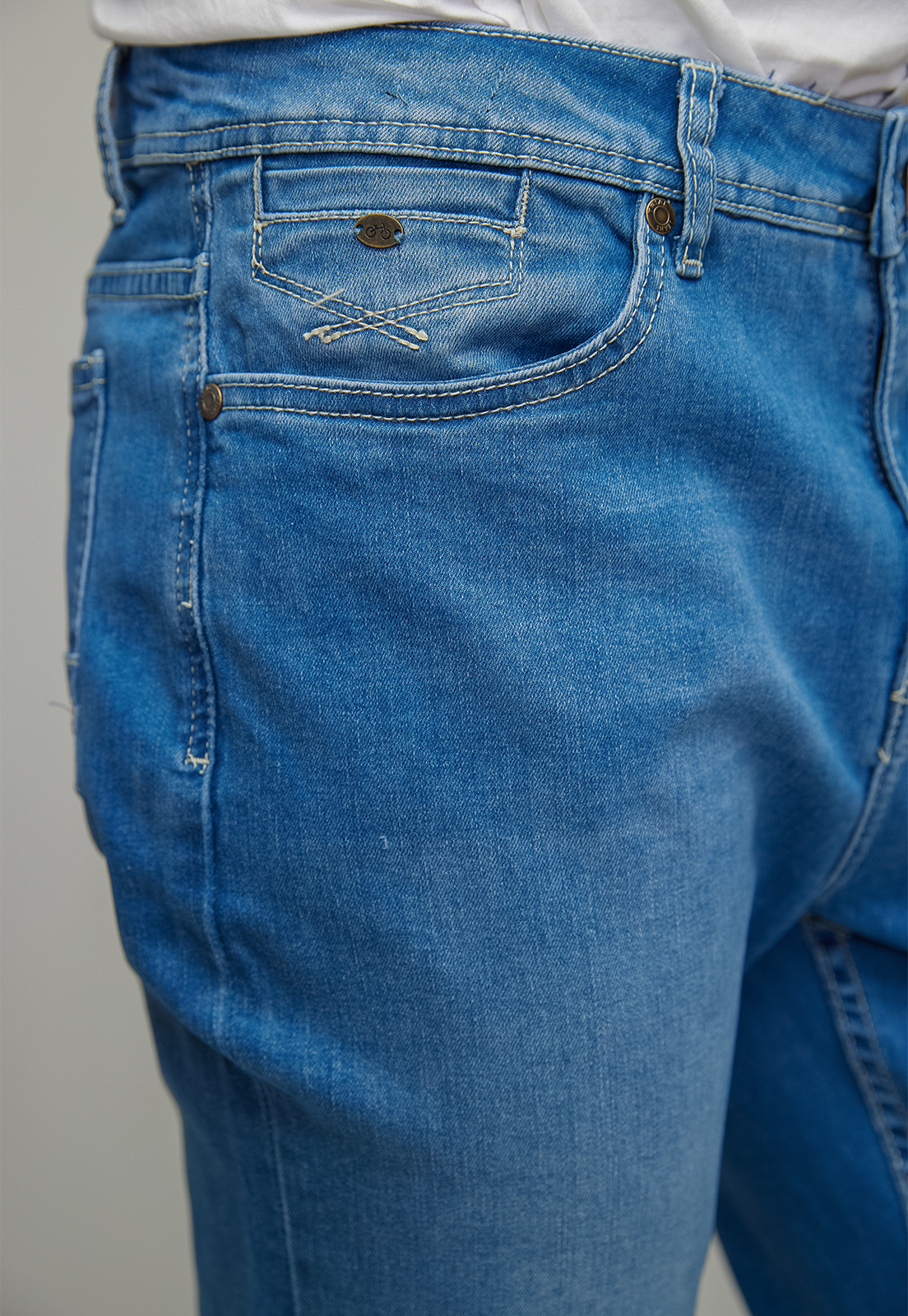 JEANS ALGODÓN HOMBRE TRIAL CELESTE 1320112912 SLIM NOE - 3