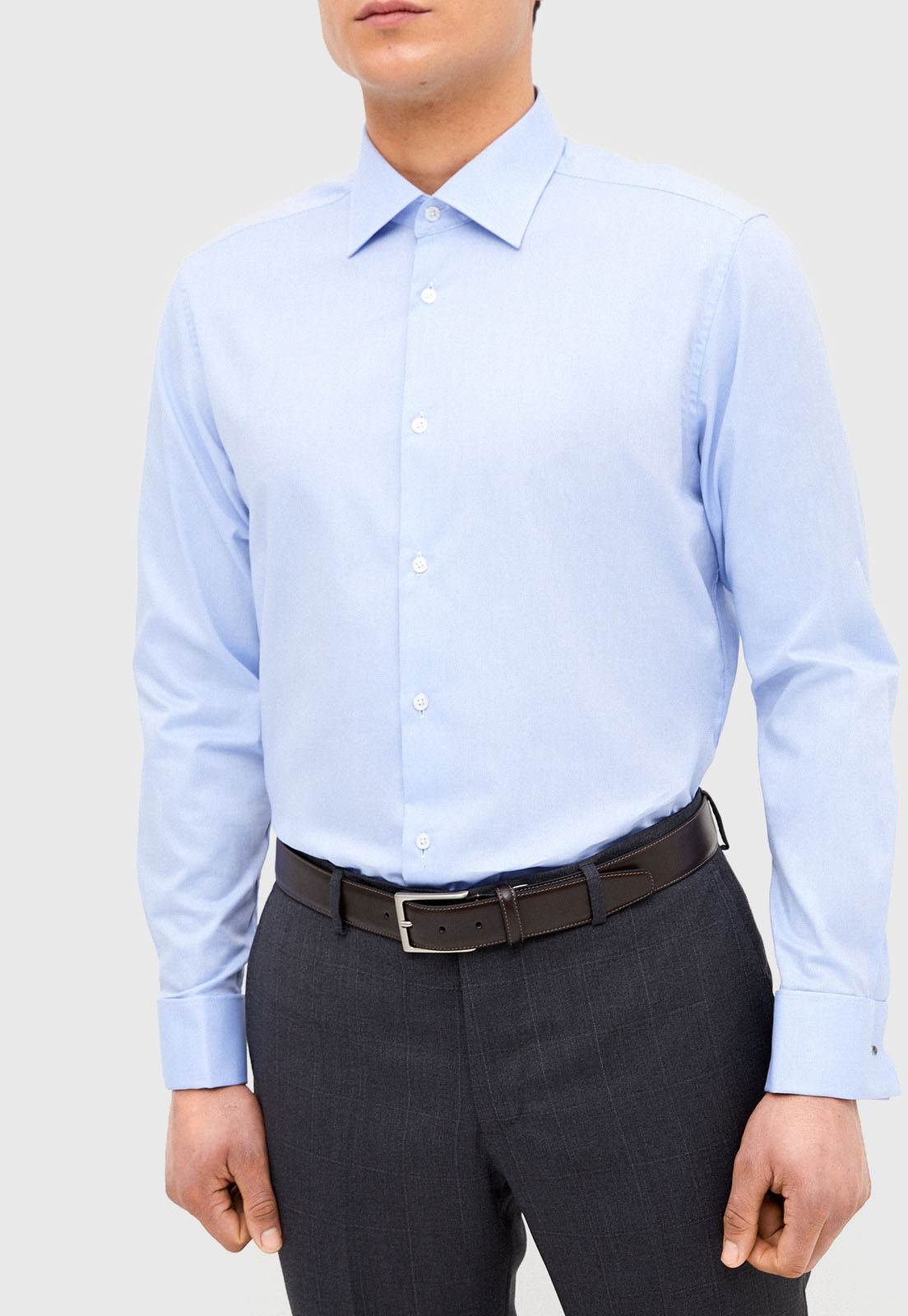 CAMISA B. CLASSIC CELESTE - 1