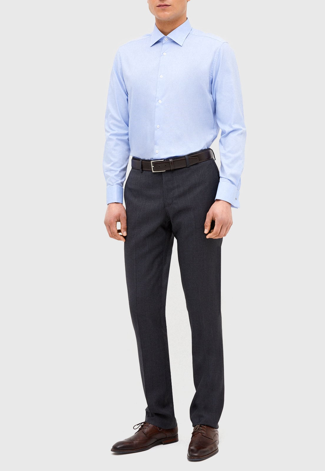 CAMISA B. CLASSIC CELESTE - 4