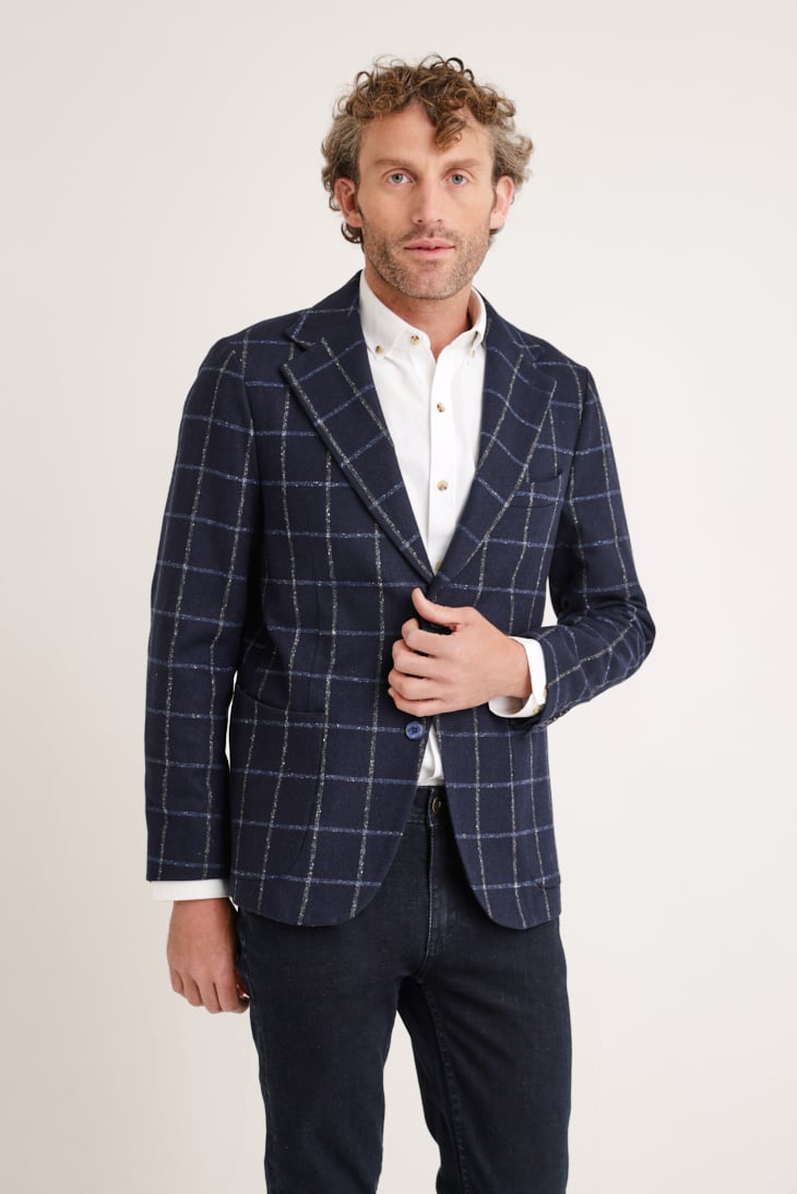CHAQUETA EUROPE AZUL - 1