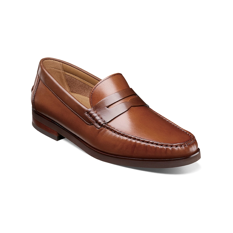 MOCASINES HOMBRE FLORSHEIM BERKLEY FLX PNY COGNAC 12195-229 - 1