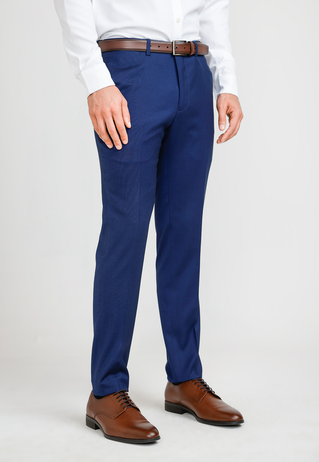 PANTALON FORMAL HOMBRE SUIT SEPARATE AZUL MEDIO THE WASHABLE VS - 1