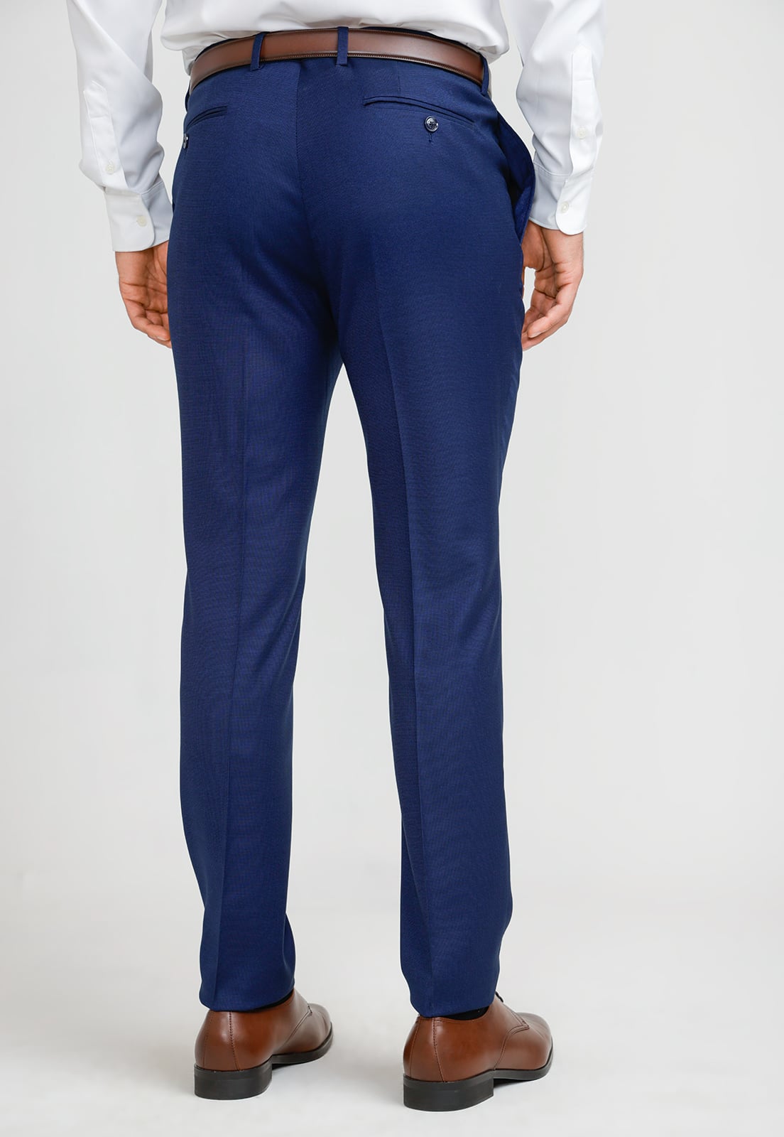 PANTALON FORMAL HOMBRE SUIT SEPARATE AZUL MEDIO THE WASHABLE VS - 2